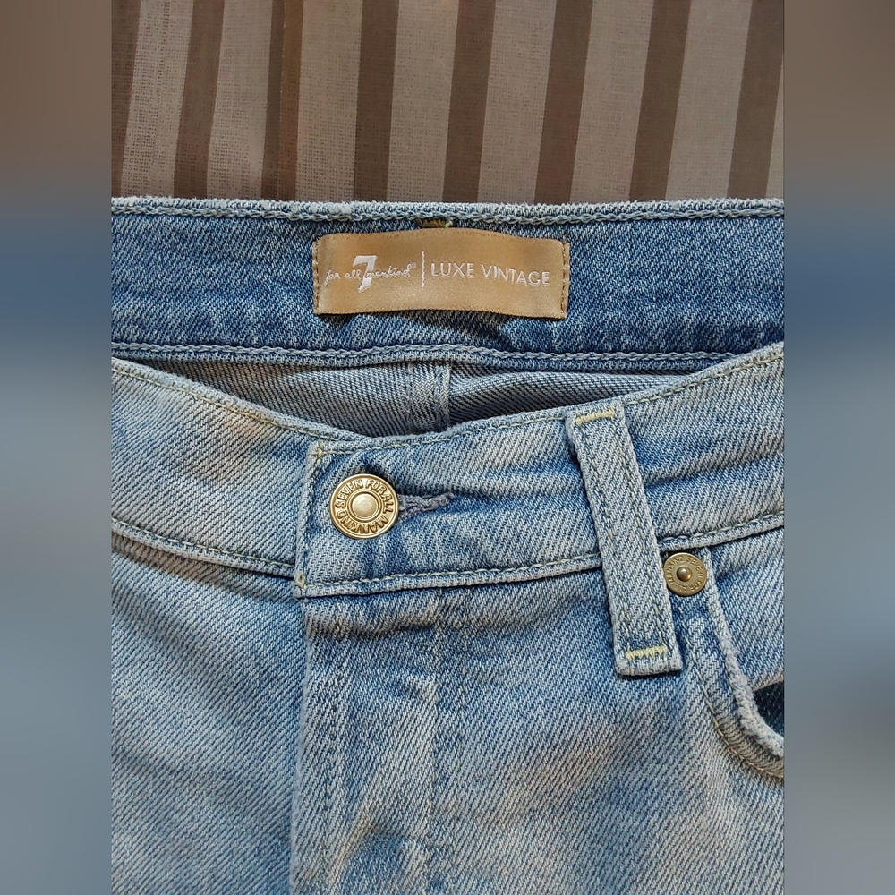 7 For All Mankind Luxe Vintage Jeans Josefina Size 29